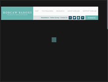 Tablet Screenshot of hobcawbarony.org
